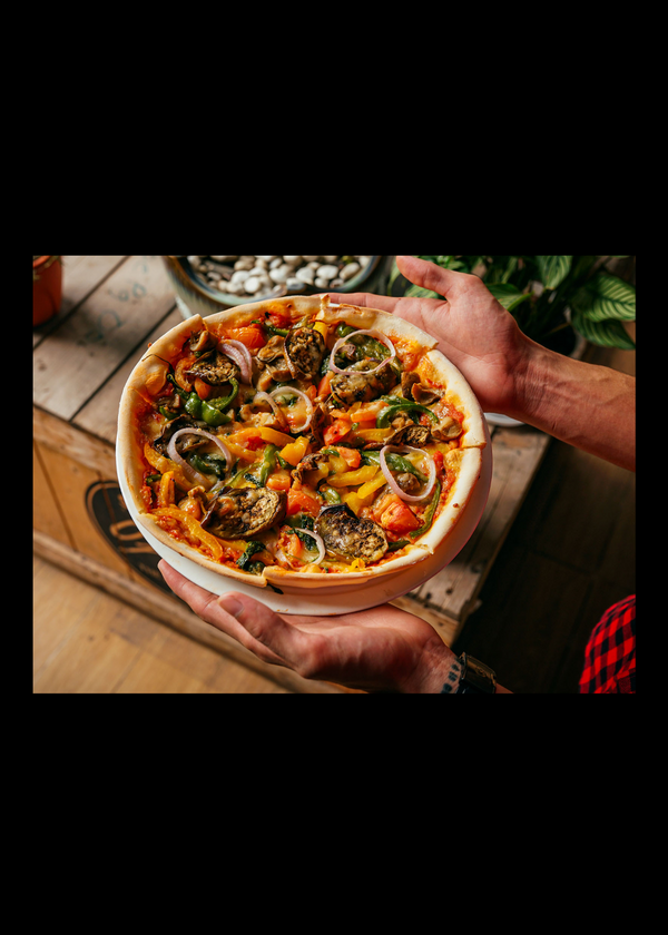 Vegetarian Pizza သားသတ်လွတ်ပီဇာ